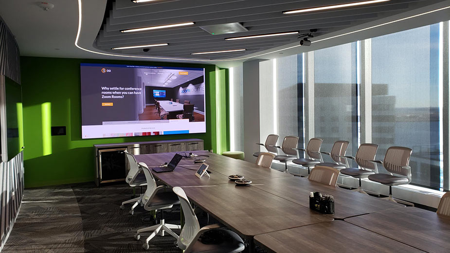 Daktronics's tweet photo. News: @PTC Elevates Corporate Experience Center with Daktronics LED Video Walls Through @DGIInvisuals Partnership. Two 1.5-millimeter displays currently light up PTC's corporate headquarters. https://t.co/h9iIaBM0QP https://t.co/sAYmMD5BhA