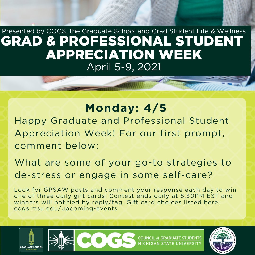 MSU Council of Graduate Students tweet media