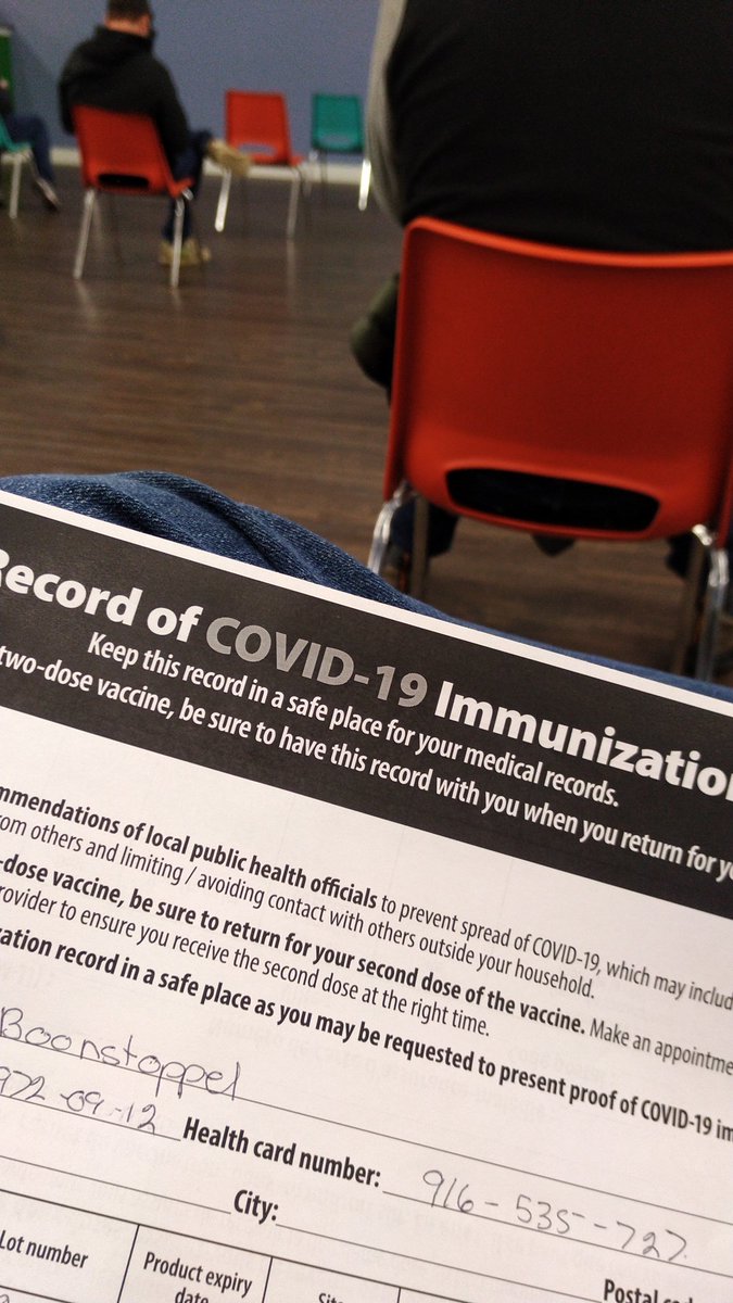 Well I've been immunized, let's c what happens