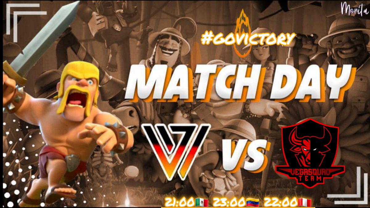 VVictoryII's tweet image. ❗Partido | #clashroyale❗

¡Hoy jugamos la primera fecha en la @IceCup_CR #icecup🏆!

🆚 VVictory II vs @VegasquadT
⌚ 23:00🇻🇪 21:00🇲🇽 22:00🇵🇪

#GoVictory