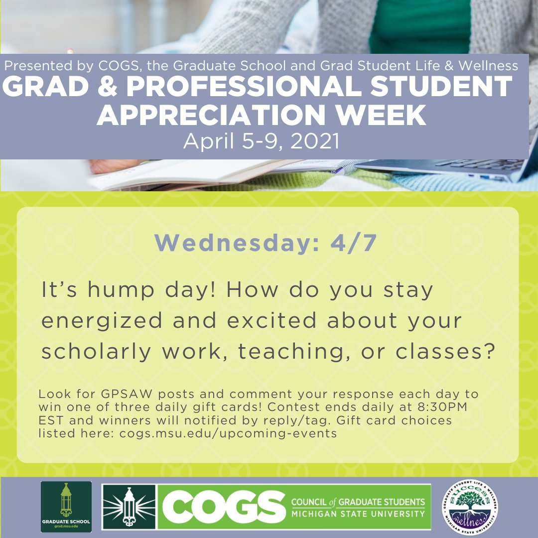 MSU Council of Graduate Students tweet media