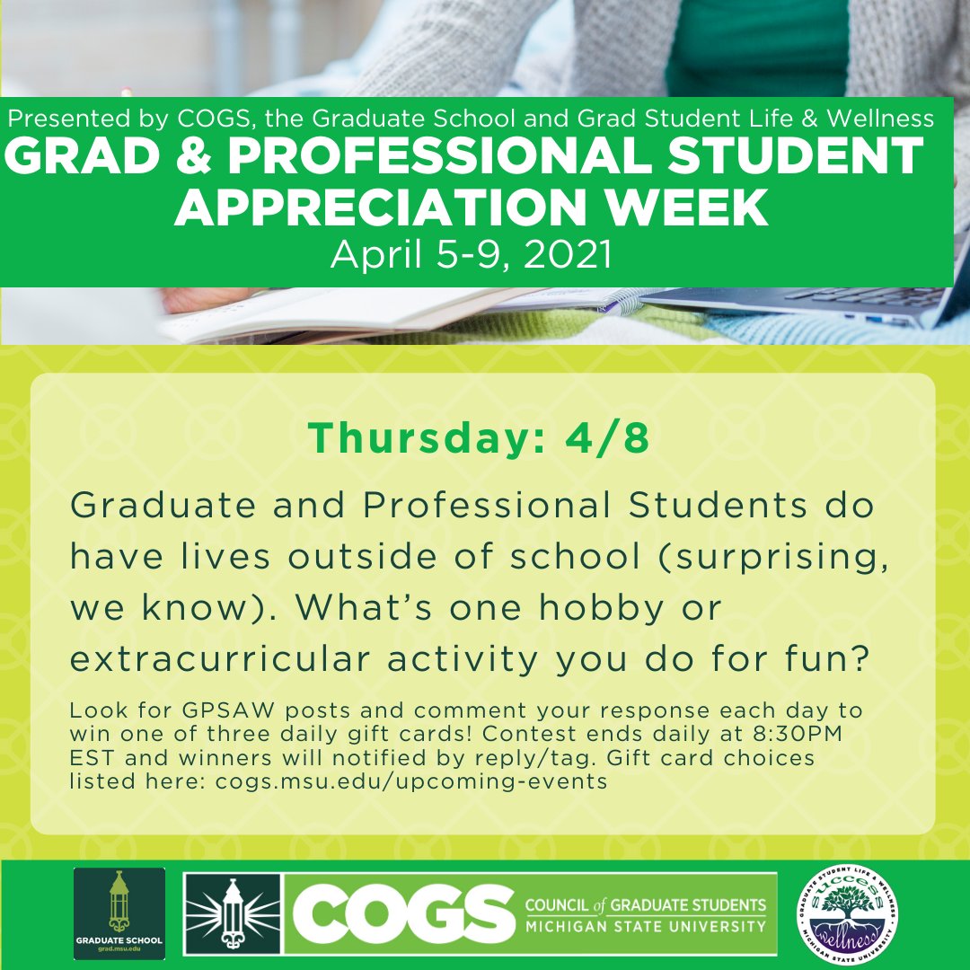 MSU Council of Graduate Students tweet media