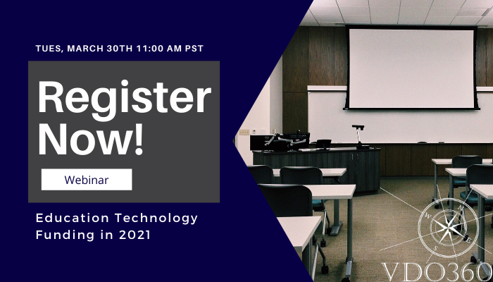 vdo360's tweet photo. Don't forget to register for our webinar next week where we chat with the experts on Education Technology Funding in 2021! #vdo360 #backtoschool2021 #webinar
Register here: https://t.co/52nARKNp22 https://t.co/yaYVMltXBq
