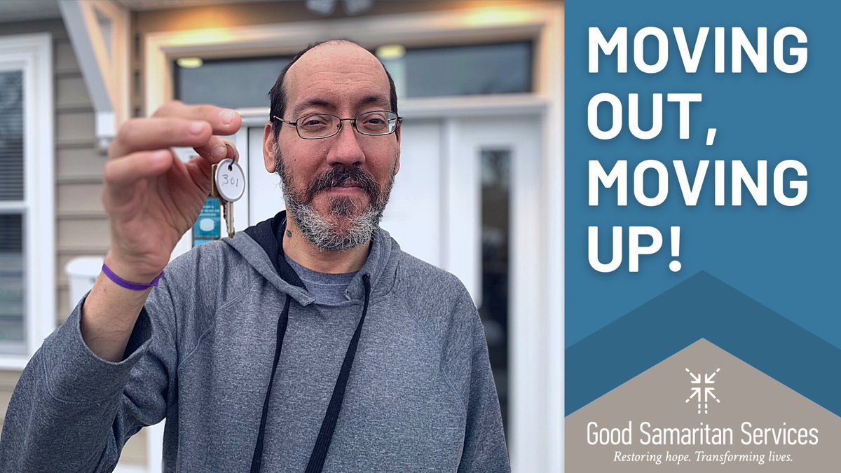 🎉 Congrats David! 🎉

David started out in our Emergency Shelter in
PXV before he transferred into GSS's
Residential Housing program in a transitional housing
unit. Since then David has solidified his income
sources and has officially moved into his own housing!

#housingfirst