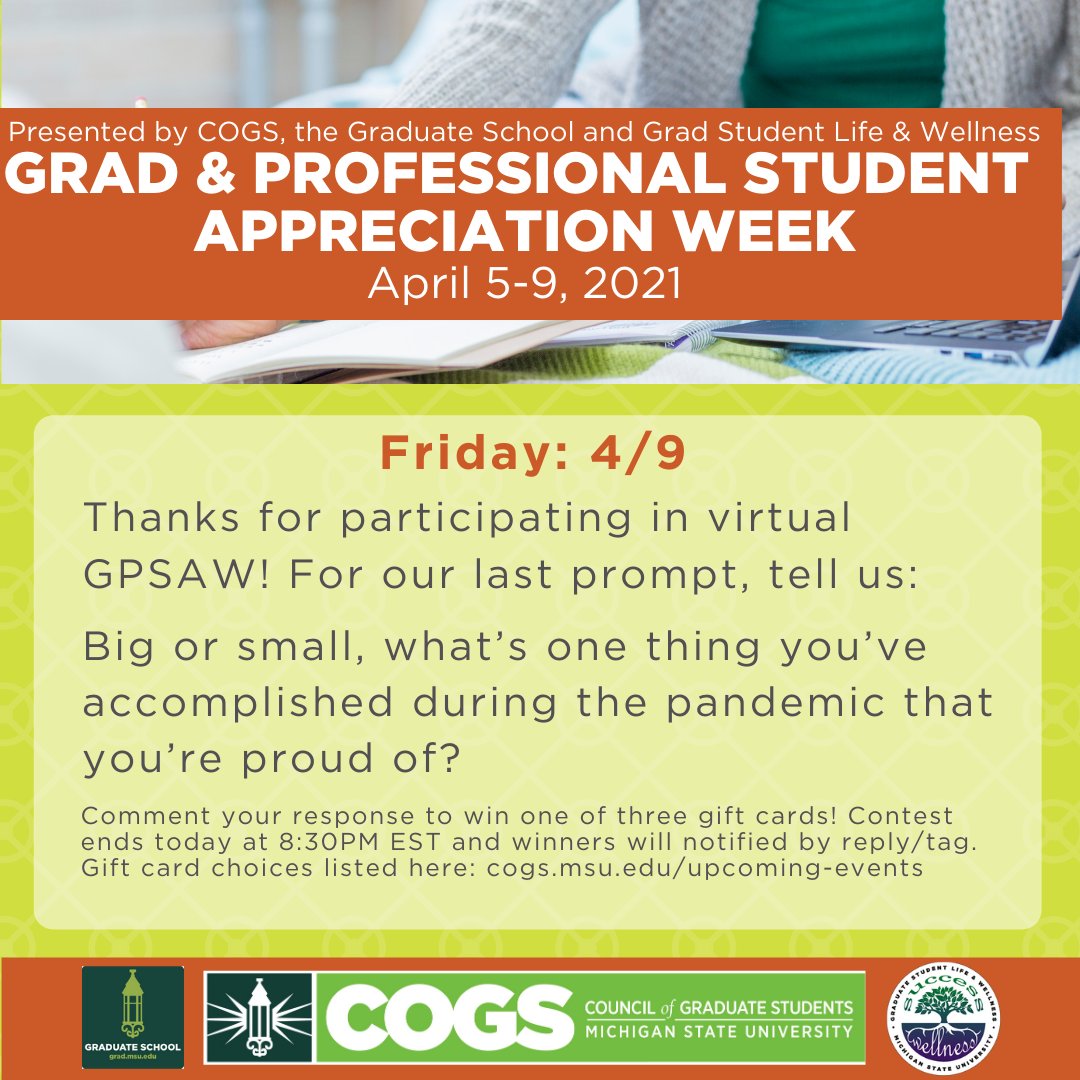 MSU Council of Graduate Students tweet media