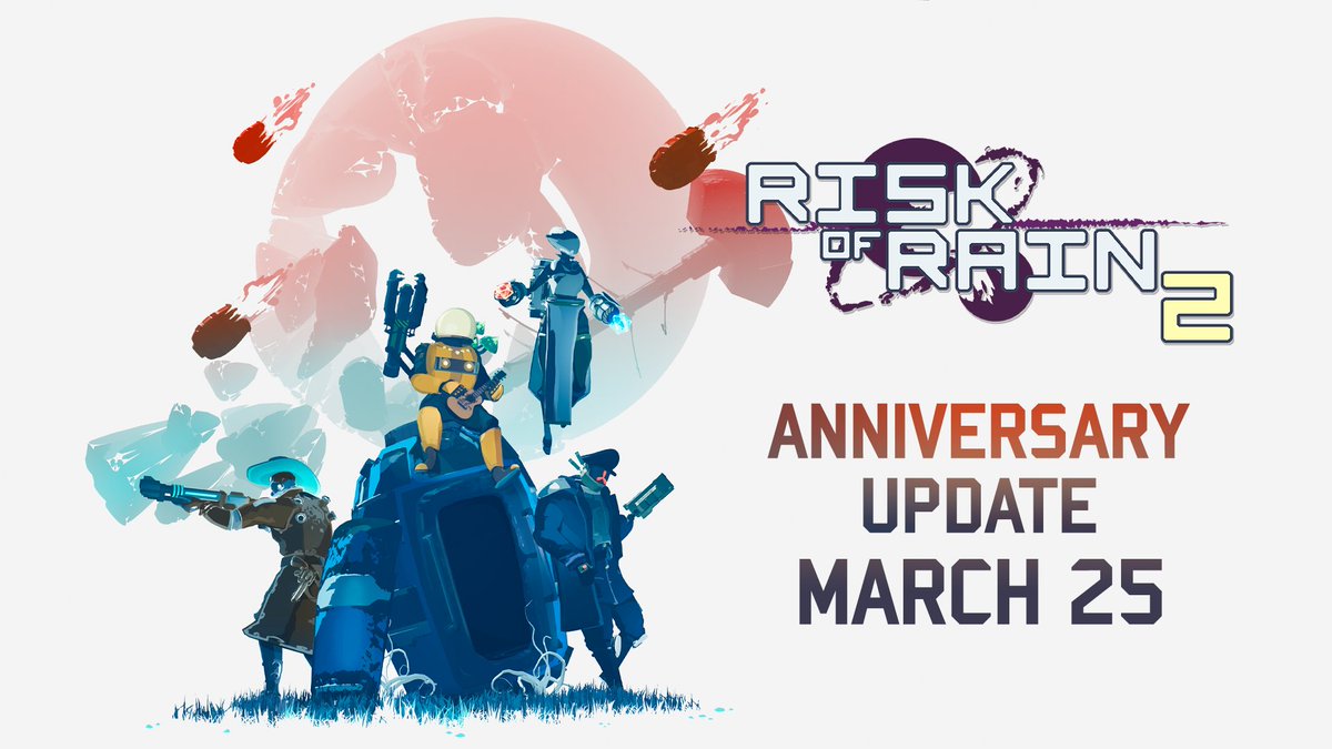 MoxsyOG's tweet image. @RiskofRain's huge new anniversary update is out!

To celebrate I am giving away 2 PC copies of the game!

To enter Retweet this tweet and be following! 
For additional ways to enter use the link below!
(PC ONLY) #Sponsored