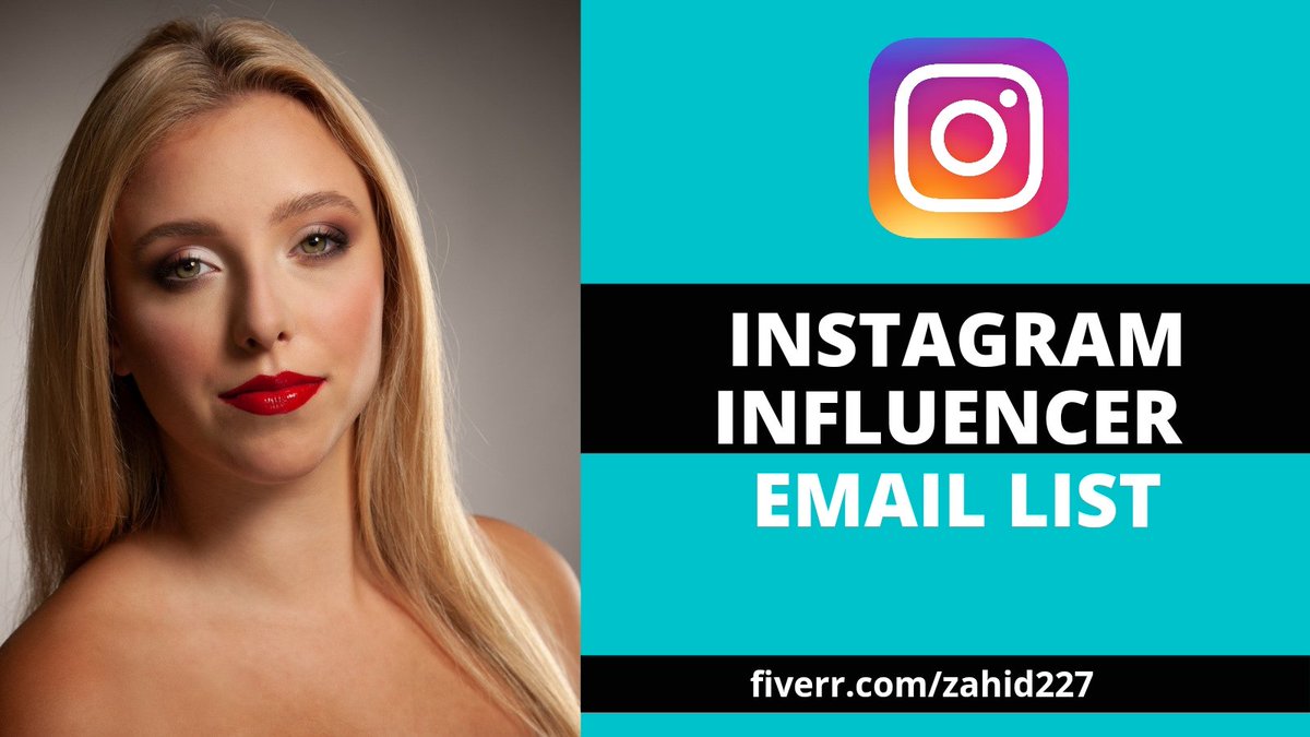 mrbriskmarketer's tweet photo. If you are looking for Instagram influencer email list to promote your business.

👉profile: https://t.co/Z6sIw9mx5P

👉Gig: https://t.co/0z23C3DGY2

#instagraminfluencer #influencermarketing #instagrammarketing #nicheemail #instagram_influencer #influenceremail #businessgroth https://t.co/qKwRrOnhCi