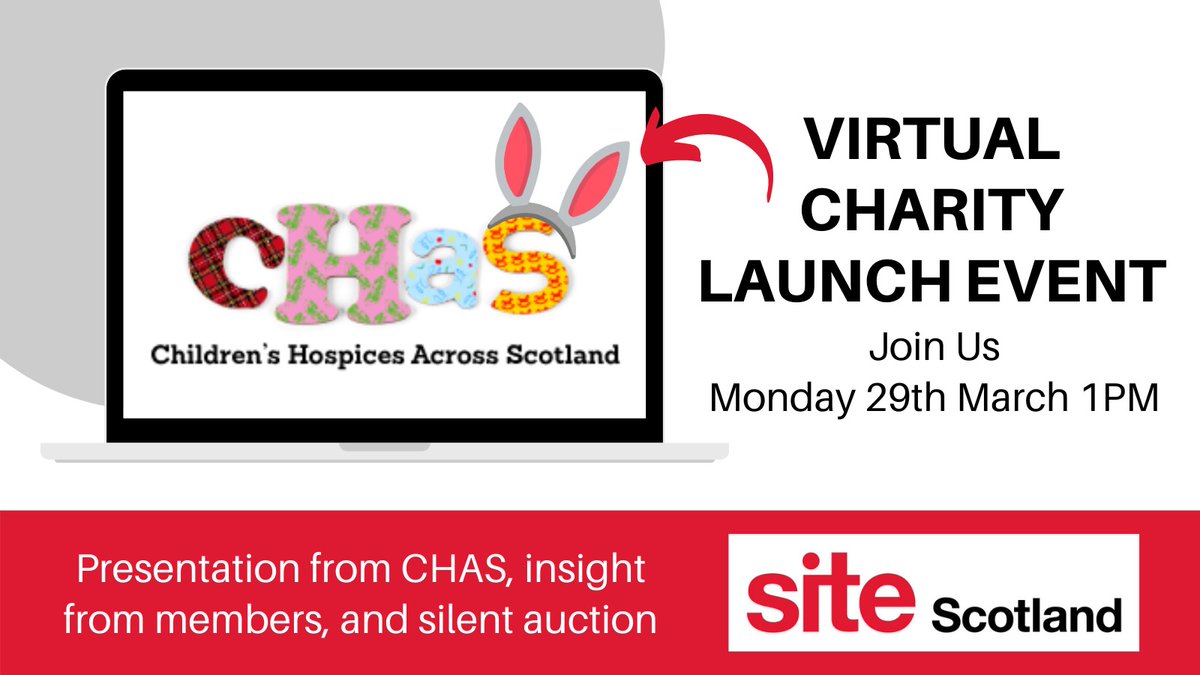 SITEScotYL's tweet photo. Our launch event is soon approaching!

We cannot wait to learn more about @supportCHAS and a silent auction. 
You can still donate via our Just giving page!

Members should have received an invite via email (if not please get in touch)

See you then!
#SITEunite #SITEstrong #event https://t.co/6jlVJAq1l7