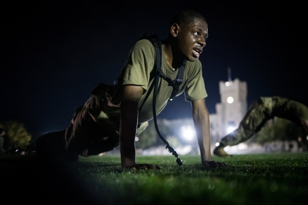 Citadel1842's tweet photo. The fourth-class system is no longer in effect.

Early this morning, members of the Class of 2024 were finally recognized by their peers after seven months of discipline, hard work and perseverance. Congratulations, 2024—it takes grit.

View more photos: https://t.co/vZRkLj1BqA https://t.co/o664tsG06M