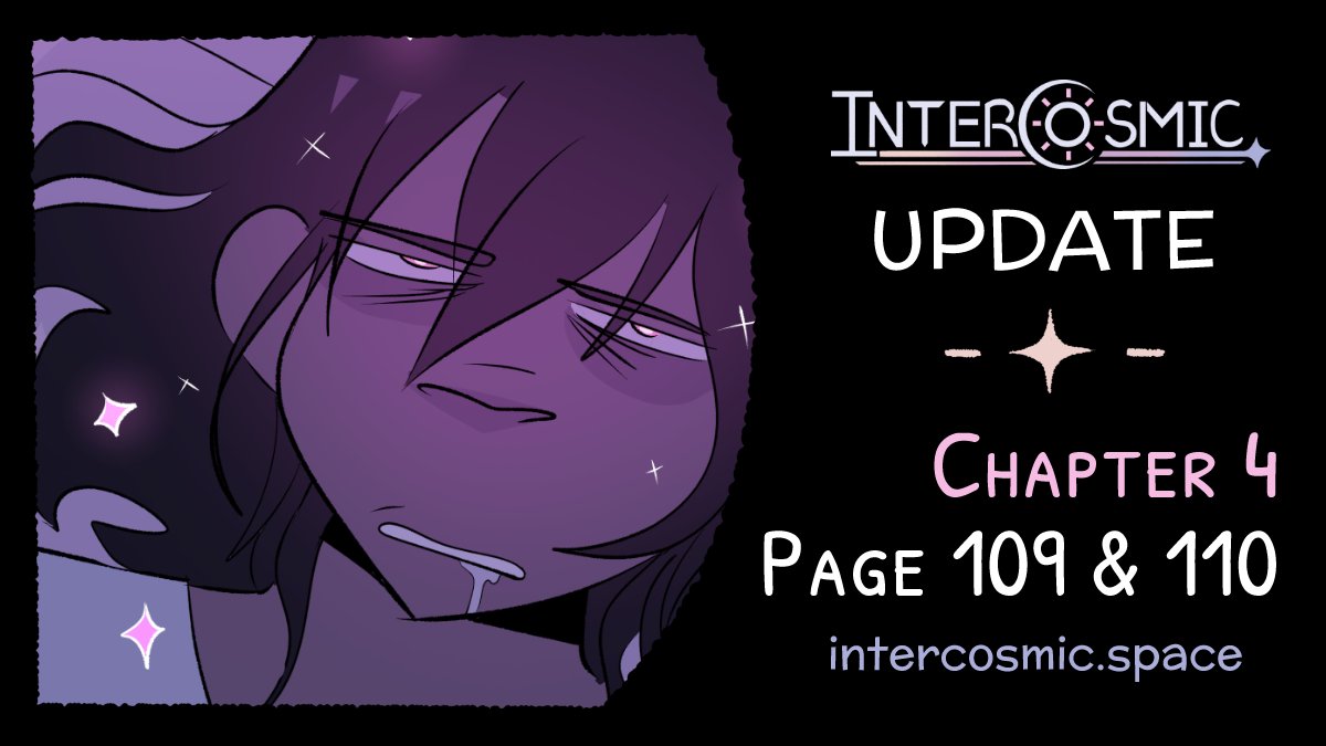 stripeyworm's tweet photo. INTERCOSMIC UPDATE π
Page 109 & 110 - In which our favourite human returns and, unfortunately for someone, she isn't dead yet...
https://t.co/9Bgt0fKVEy
I took last week off for my own sake so here's 2 new pages!! The trio is back together :3c
#hiveworks #webcomic #intercosmic https://t.co/jbLf6Ij3n8