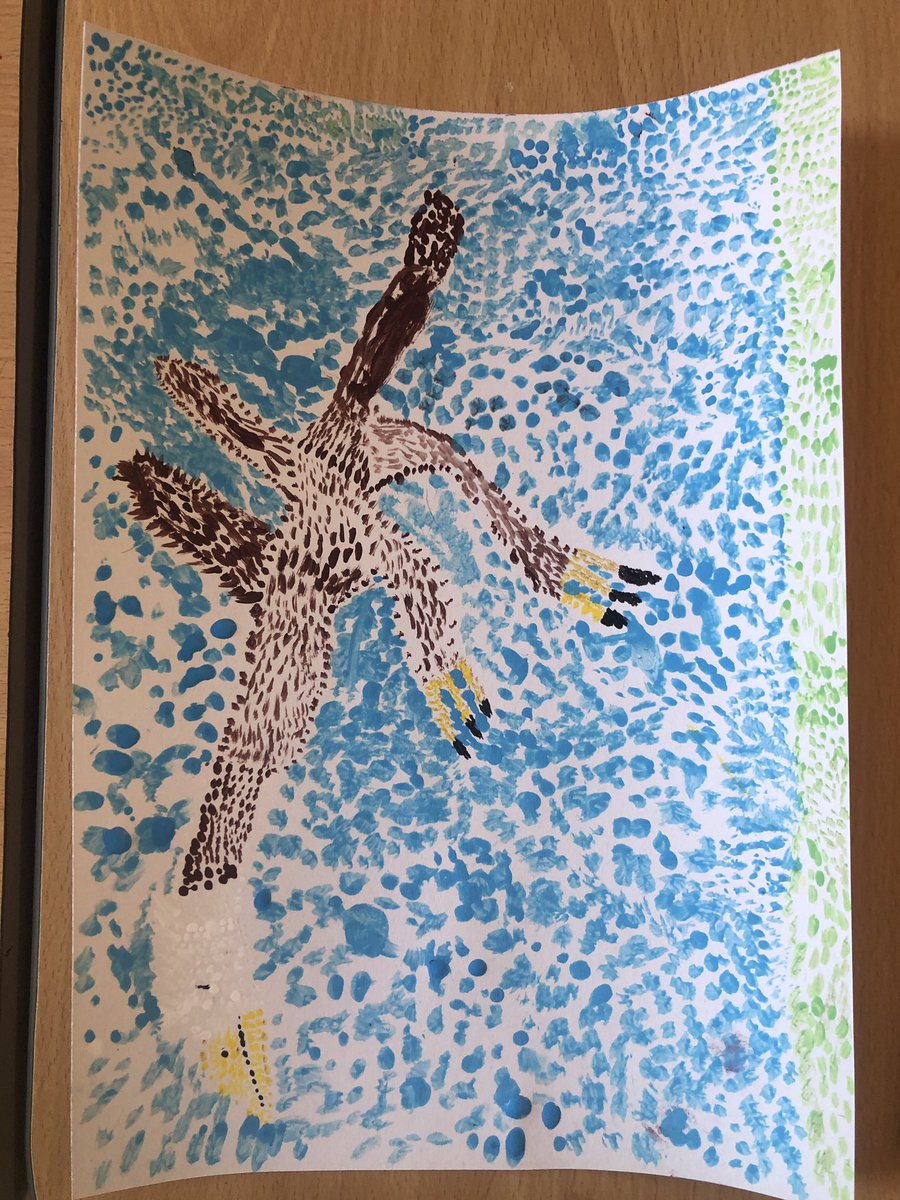 JRRiggers's tweet photo. Year 6 have been doing some Pointillism art this afternoon in the style of George’s Seurat- I’m so impressed! #roathea @roathparkprm @MissMEvans_ https://t.co/LSNmNL7LJn