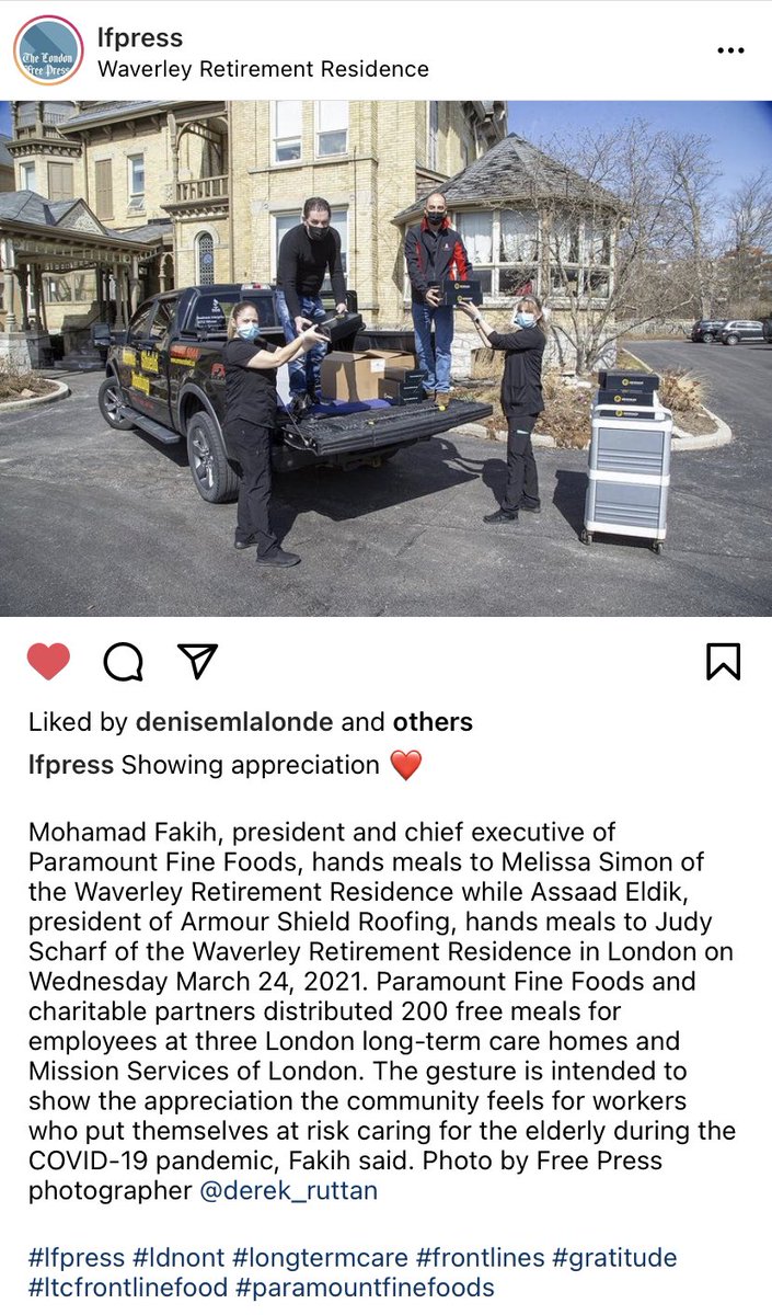 ParamountFoods's tweet photo. 💛#DareToCare #FrontlineHeroes #MealsOfGratitude @mohamadfakih8 @LFPress 💛 https://t.co/9ETER1j7JB