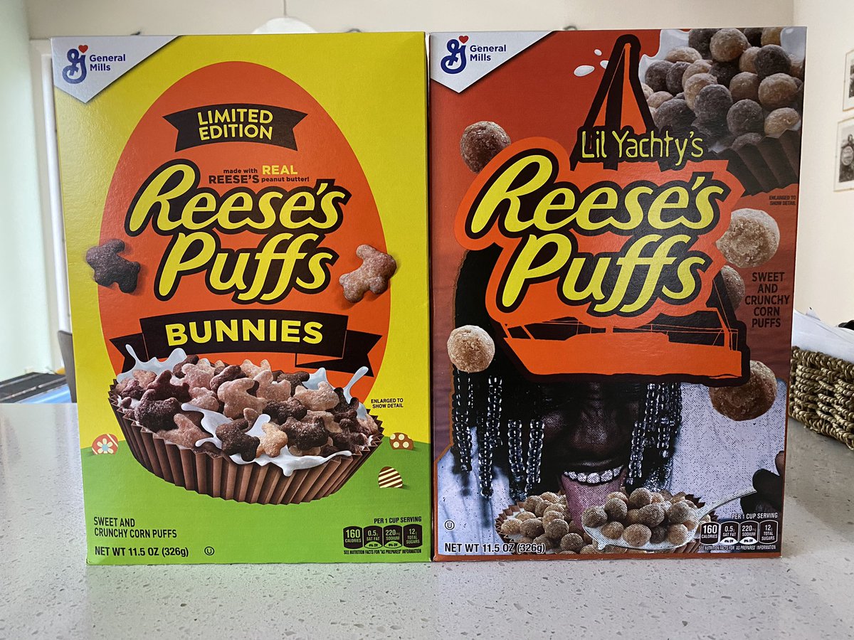 Representing the full range of Reece’s Puffs vibes