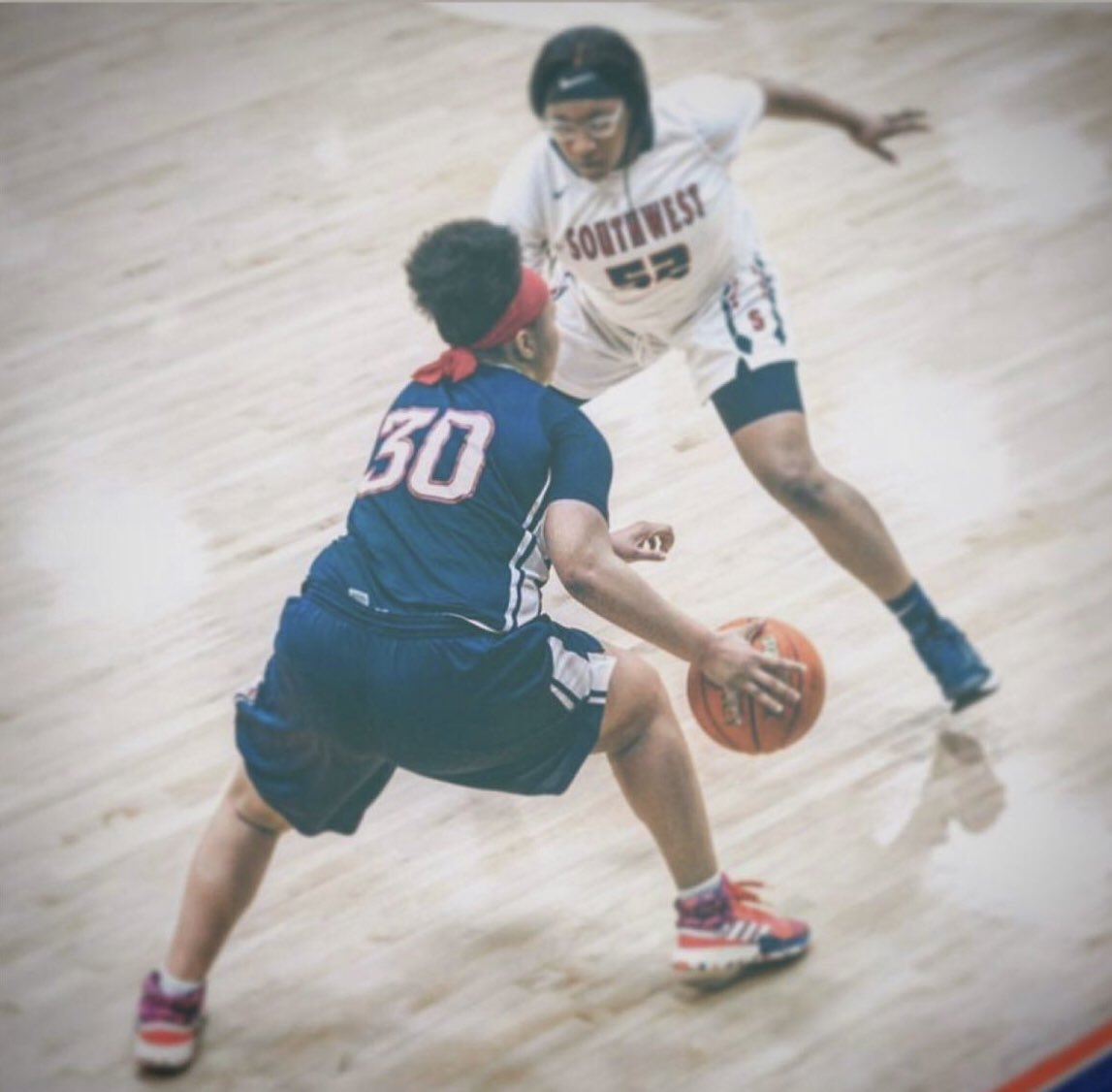 LadyASTaylor's tweet photo. #ThrowbackThursday to Saturday when @IAmTheCheatcode had 40pts, 11rbs, 6asts, 3stls &amp; 2t/o’s in a TRIPLE OVERTIME game!!! Whew!! 2nd Double-Double this season! 

@tjccaa Ranked #3 in scoring, #3 in assists, #4 in FT pct, #5 in ppg, #9 in 3pt pct &amp; 13 in rbs! #ProudMomCoach https://t.co/I7MycR6V6S