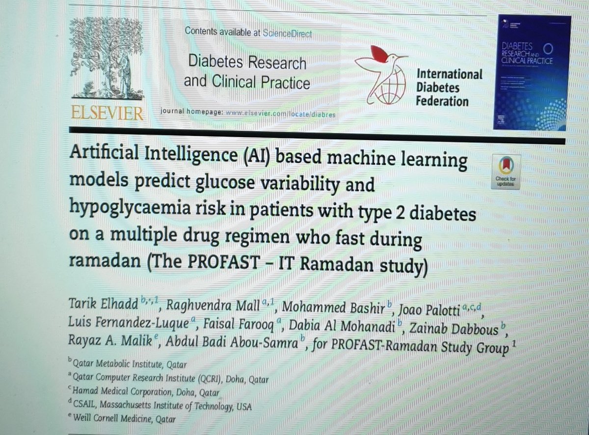 AliRacaniere's tweet photo. Absolutely fantastic talk @m_alikaramat
Type 1 #diabetes and fasting in #Ramadan
Using technology
Experiences from #diylooping #ArtificialIntelligence #MachineLearning
#SAHFDAR2021 https://t.co/a4eTT57Ml5