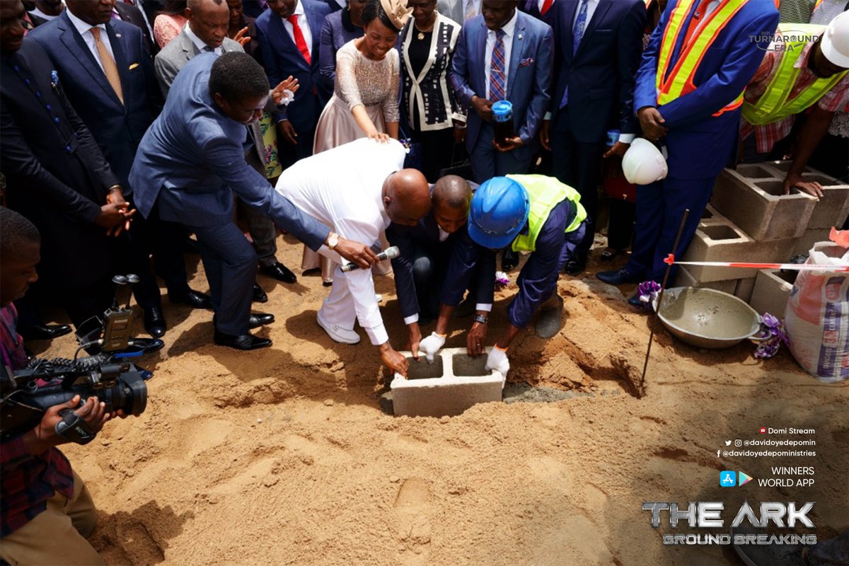 WinnersWLD's tweet photo. Picture Highlights from 'The Ark Groundbreaking Service'
The Service was awesome!

God will manifest Himself in higher dimensions in your life!
#TurnaroundEra https://t.co/jnQUfb7ijv