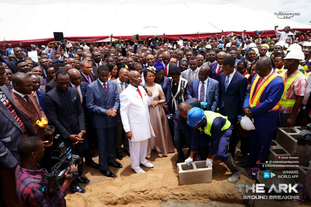 WinnersWLD's tweet photo. Picture Highlights from 'The Ark Groundbreaking Service'
The Service was awesome!

God will manifest Himself in higher dimensions in your life!
#TurnaroundEra https://t.co/jnQUfb7ijv