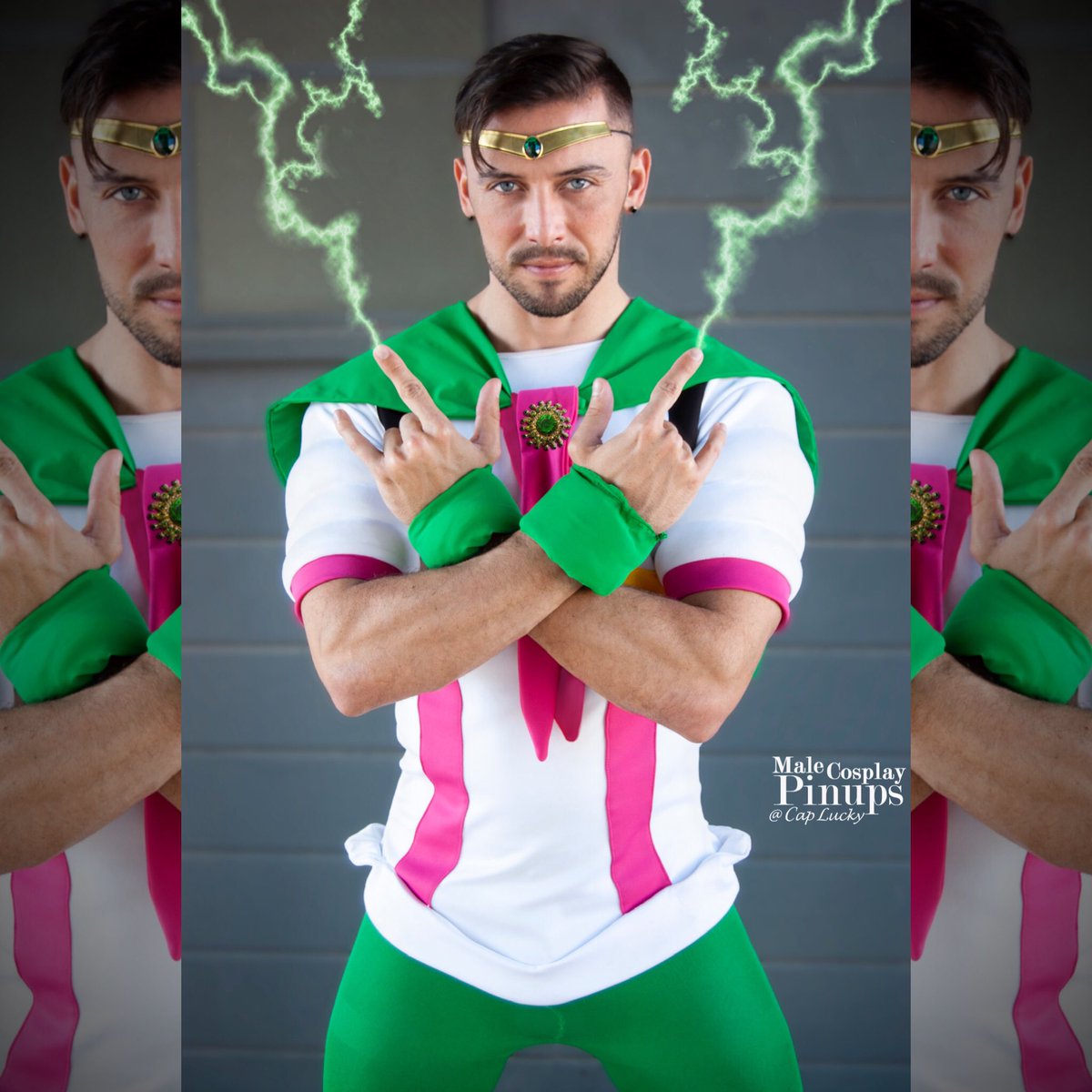 CapLucky's tweet photo. What’s the best way to watch #SailorMoon Dub or Sub? Male Cosplay Pinup photo sets/vids are on 📲 https://t.co/1TFu4onlbQ #sailorjupiter #animecosplay https://t.co/5HQpKcn2Zi
