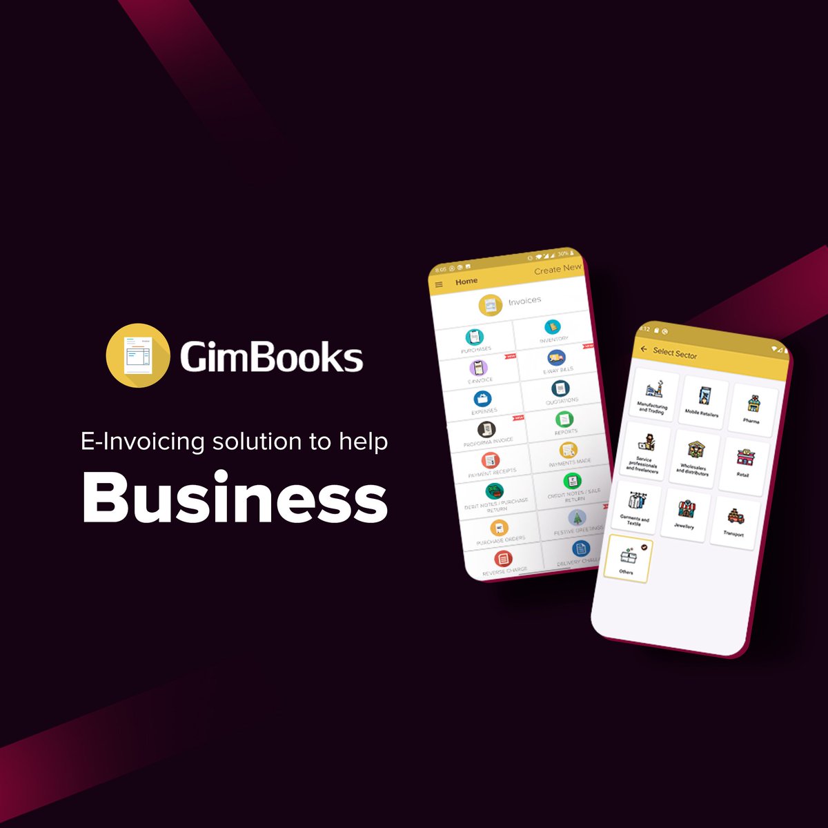 Gimbooks's tweet photo. Seamless filing of returns by avoiding duplication of data entry and reconciliation problems is a big advantage of E-Invoicing. What are you waiting for? Download and subscribe to GimBooks today!
#GimBooks #DigitalKhata #Hisaab #kitaab #instapost#EasyInvoiceManagerbyGimBooks https://t.co/uQWPbVDh8s