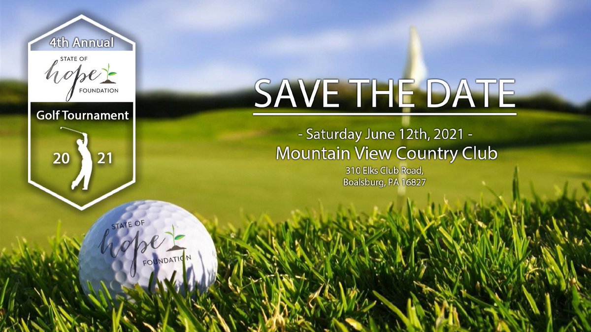 SOH_Foundation's tweet photo. SAVE THE DATE! @soh_foundation 4th Annual Celebrity Golf Tournament is set for JUNE 12th, 2021! https://t.co/3FbARABYL5