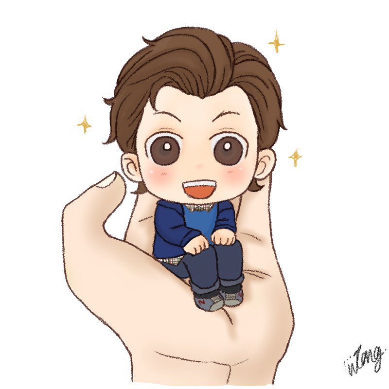 iiTangKimlee's tweet photo. Look up น้อนพีททท🥰 #iitangartwork #spiderio #quenter https://t.co/aHByR4lshW