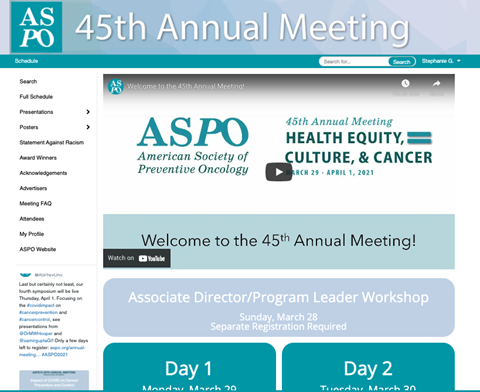 ASPrevOnc's tweet photo. If you registered for #ASPO2021, all of the access information just hit your inbox! We encourage you to log into the platform, look around, and set up your user profile. We can't wait for next week!
If you didn't receive it, or have any issues, email nationaloffice@aspo.org. https://t.co/mgPGyNy7FU