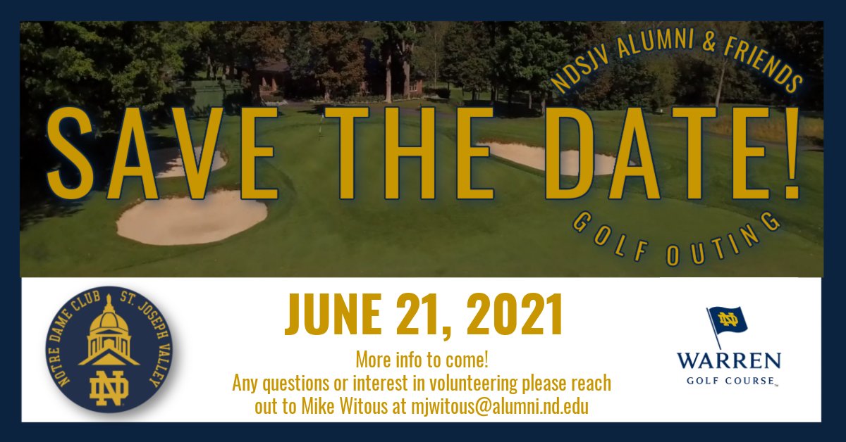 NDSJV's tweet photo. Sponsorship Opportunities available for the 1st Annual NDSJV Golf Outing!

Gold $2,000 - 2 Hole Sponsorship Signs, 4 Comp. tickets for event

Blue $1,000 - 1 Hole Sponsorship Sign, 2 Comp. tickets for event

Sponsor a Hole: $200

Click Here to sponsor:
https://t.co/icYdgExnix https://t.co/FPuIK5eBzs
