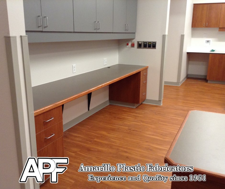 If you are looking for the best in custom architectural millwork, look no further. Amarillo Plastic Fabricators can create custom casework or custom millwork to fit any project.bit.ly/3trrEsz