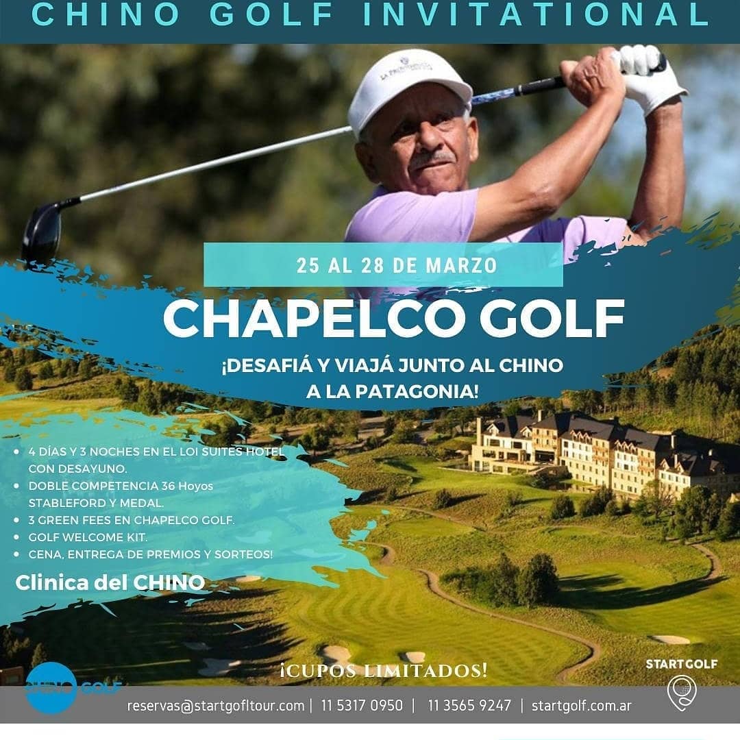 Del 25 al 28 de marzo tenemos el honor de tener como invitado especial al Chino Fernandez