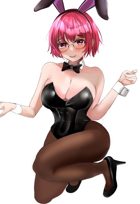 バニーガール Pink #巨乳 #Character #bunnygirl #bunny #女の子 #おっぱい #バニーガール #originalcharacter #stocking #絶対空域 https://t.co/zfUUXlIJDc 