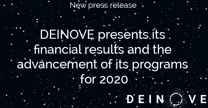 Deinove's tweet image. #PressRelease: @Deinove presents its 2020 #FYResults : Advancement of its #programs notably ongoing #Phase2trial with the #antibiotic candidate #DNV3837 in  severe #cdiff infections #management evolution, #partnering #FranceRelance bit.ly/3tRKXL8