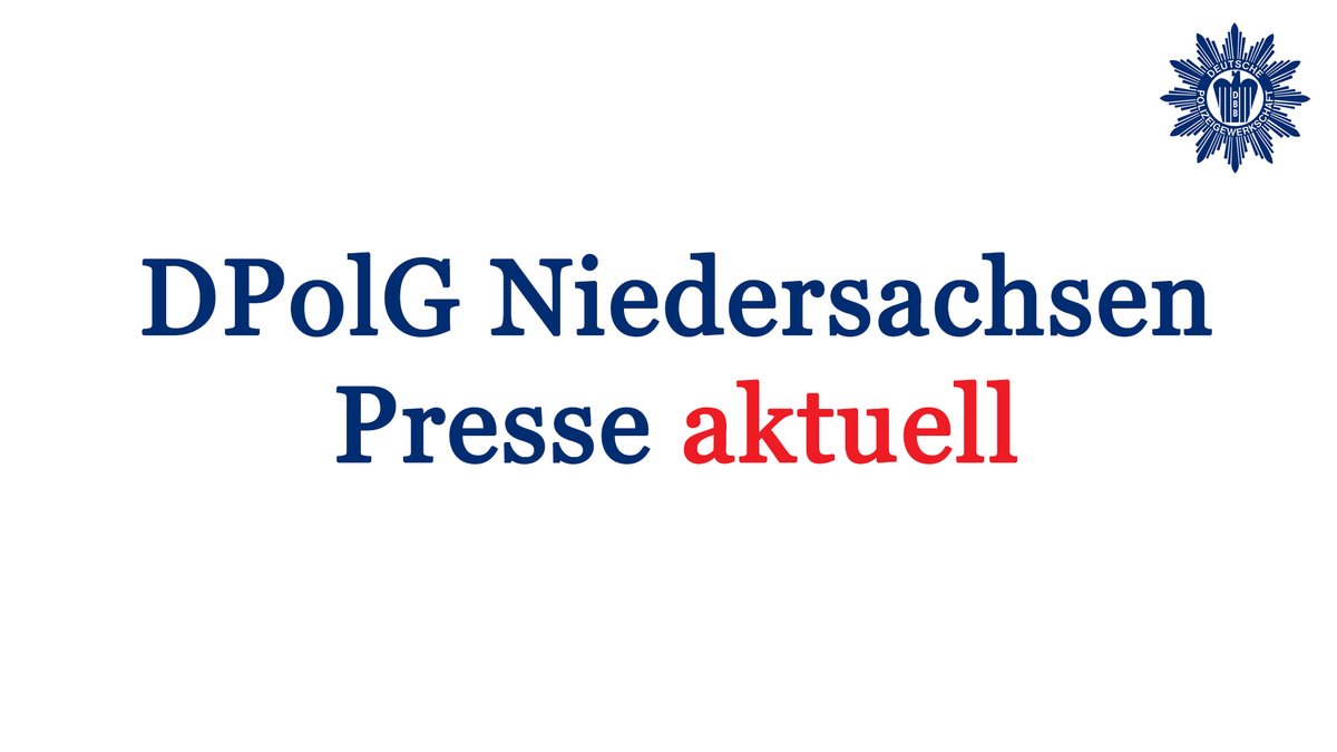DPolG Niedersachsen tweet media