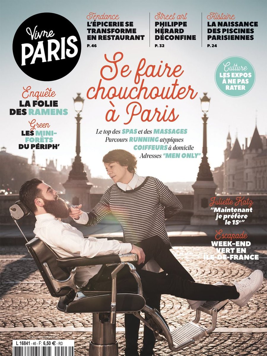 [ALERTE 🚨] Notre dernier numéro de #VivreParis est  en vente chez tous vos marchands de journaux et très prochainement sur notre site internet : editionsvivre.fr 🤩🥳🍾

Bonne lecture 🗞❤️