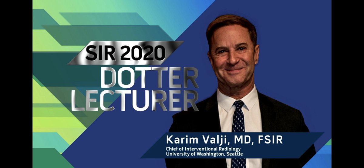 University of Washington IR Residency (@uofwa_ir) on Twitter photo Congrats to our attending Dr. Karim Valji on the wonderful (& one year delayed) #SIR2020 Dotter Lecture 👏👏👏
'Why are we doing this procedure?' Asking the fundamental question in interventional radiology.
#SIR2021 #IRad #TwittIR #YouW #IamIR #withoutascalpel <a href="/UWRadiology/">UW Radiology</a> Congrats to our attending Dr. Karim Valji on the wonderful (& one year delayed) #SIR2020 Dotter Lecture 👏👏👏
'Why are we doing this procedure?' Asking the fundamental question in interventional radiology.
#SIR2021 #IRad #TwittIR #YouW #IamIR #withoutascalpel <a href="/UWRadiology/">UW Radiology</a>