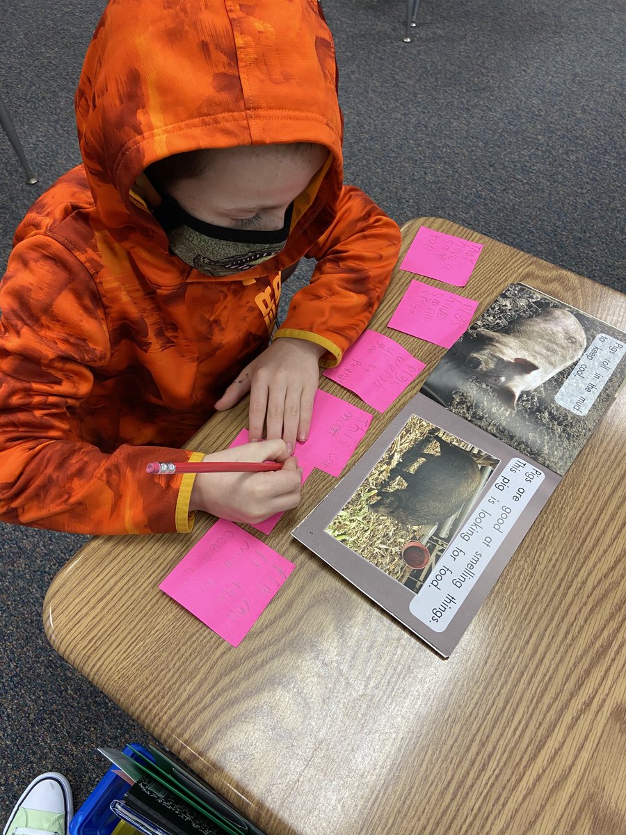 MBaiseyFCPS's tweet photo. Mrs Lipchock’s 2nd graders ⁦@ThurmontPrimary⁩ stop &amp; jot facts from their differentiated nonfiction texts #EngageStudents #CourageofaCougar https://t.co/fjts8u146T