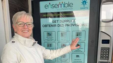 CBCNB's tweet photo. Harm reduction dispensing machine now operating in Sackville: https://t.co/QwqKGO1a37 https://t.co/s9tnlp0CE7