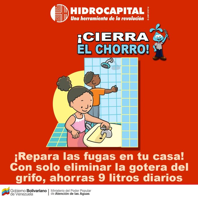 📌𝑴𝒂́𝒔 𝑪𝒐𝒏𝒄𝒊𝒆𝒏𝒄𝒊𝒂🧬
El agua es un líquido de vital importancia. Recuerda que cada gota cuenta, evita que los grifos goteen cuando no los estás usando. 
#LaCovidNoEsCoba