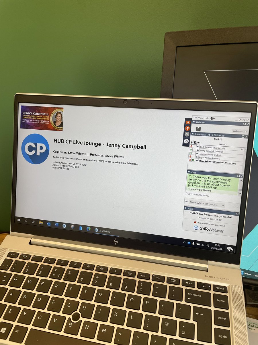 Wow wow pretty star struck and very privileged to speak to <a href="/jennybcampbell/">JennyBCampbell</a> today 🤩 - thank you so much <a href="/Cooper_Parry/">Cooper Parry</a> for the opportunity! #entrepreneurship #leadership #bekind #aimhigh #believeinyourself