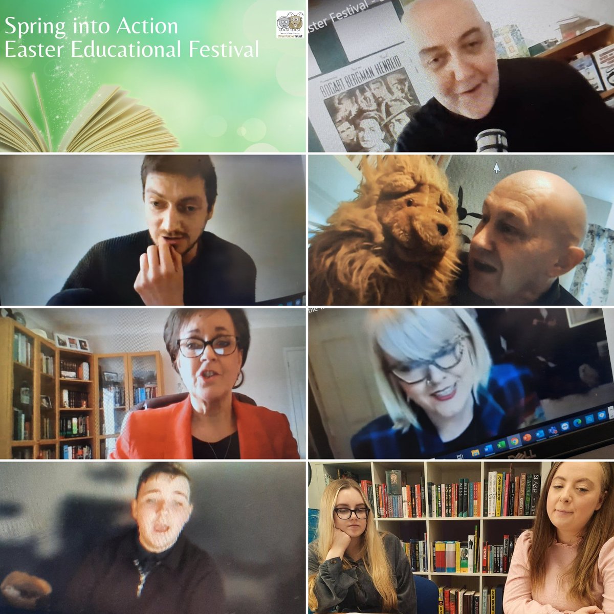 Thank you to all the children and schools who attended our first virtual #Easter Educational #Festival #Springintoaction
We also thank our #authors, presenters, hosts, funders and IT wizards. 
Special thanks go to Sophie Keep and Chloe John for organising this amazing festival.