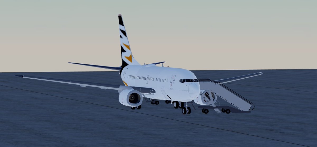 MikuJet's tweet photo. Anyone ready for more of retro flights on the lovely B737-600 made by @robloxeurowhite , this just needs a livery and seats then its good to go. :) https://t.co/39rtydPFXj