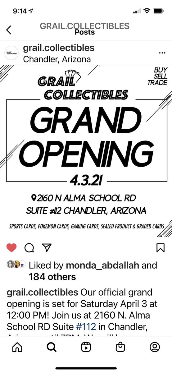 sofiamorenooooo's tweet image. GRAND OPENING 4/3/21 @SHBviews @chrisoken21 📈🔔