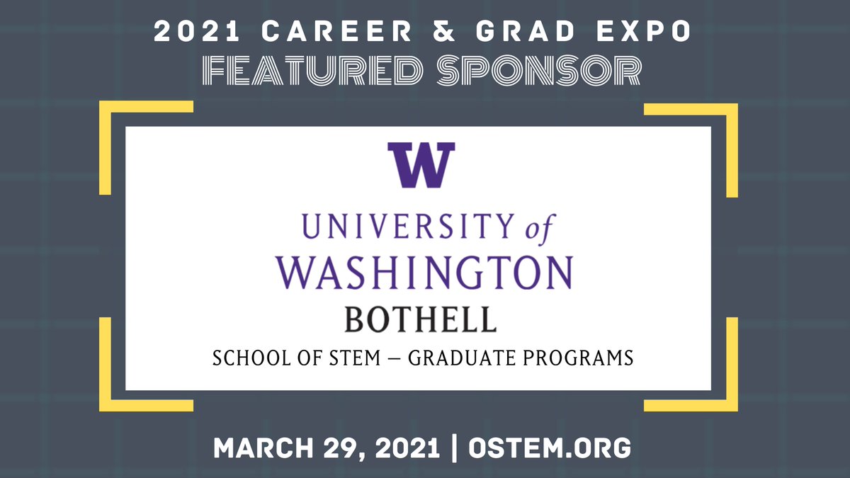 OUTinSTEM's tweet photo. University of Washington Bothell STEM Graduate Programs will be at the #oSTEMSpingExpo if you are interested in computer science, cybersecurity engineering, or electrical engineering. There are only 4 days left... register here: https://t.co/nW3JVWdecQ #LGBTQinSTEM #STEM #LGBTQ https://t.co/yQbToI7H3Z