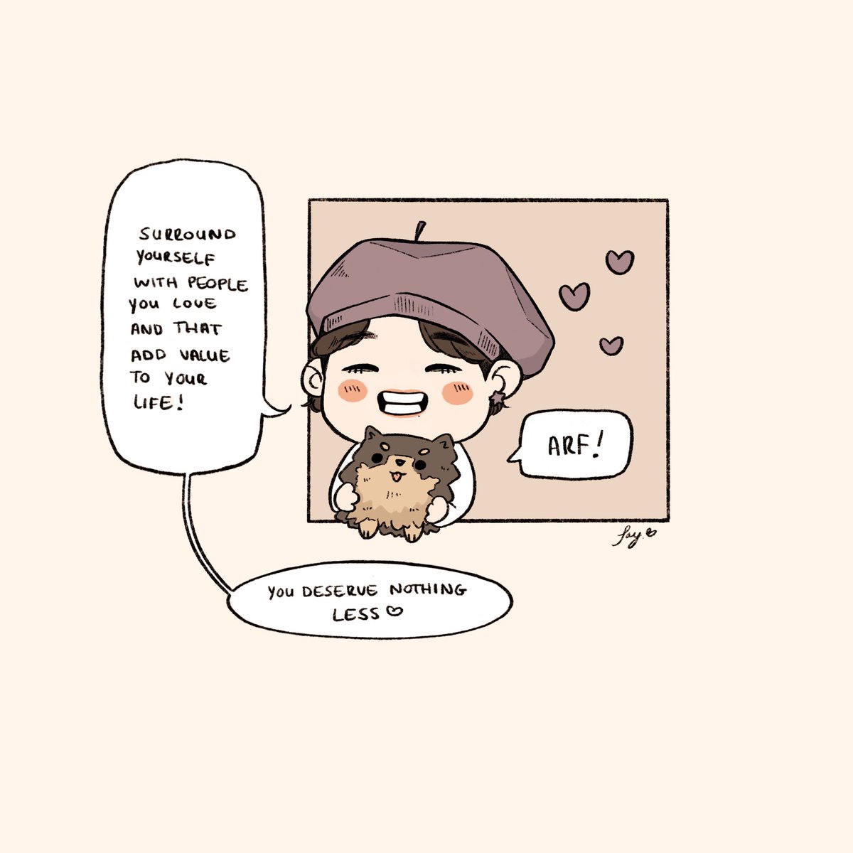 Some positive messages via vmin 💛🔆 