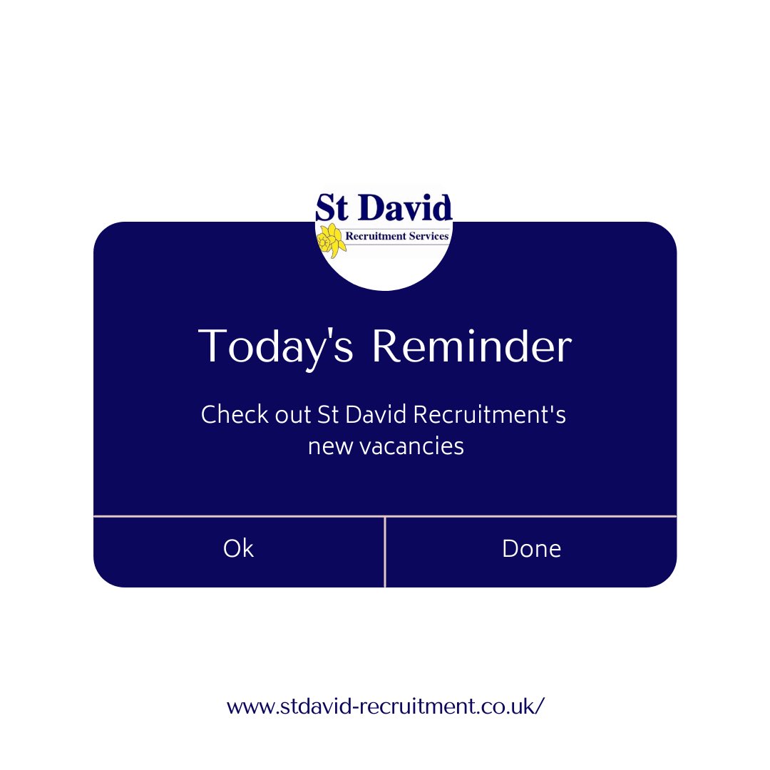 StDavidRec's tweet photo. The clocks go forward this weekend, the daffodils are in bloom... that can only mean one thing - Spring has arrived! 🌸 
Please see below some of our current permanent vacancies or head over to our website to see our full vacancy list! 

#recruitment #newjob #newopportunities https://t.co/O4UfGm08IW
