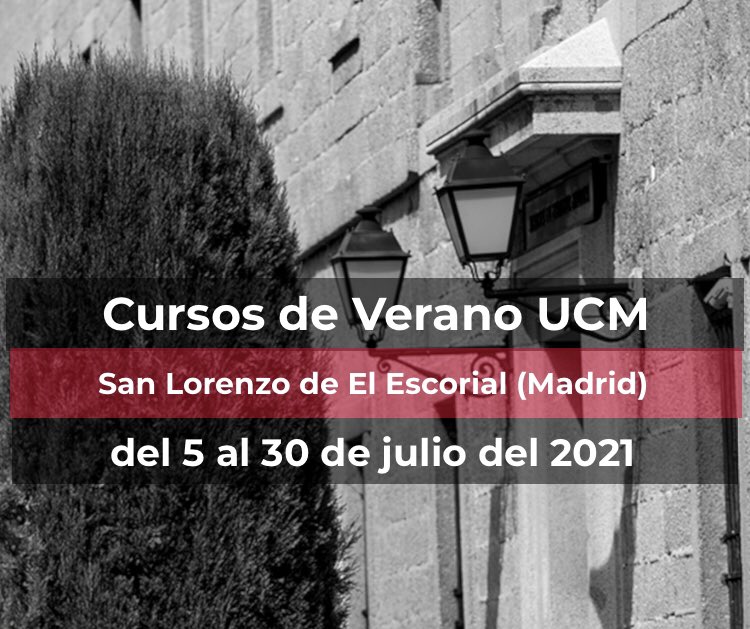 unicomplutense's tweet photo. Los @CursosVeranoUCM tendrán su edición más ‘Movida’ del 5 al 30 de julio en San Lorenzo de El Escorial -con una ambiciosísima convocatoria de #becas-.
⚡️Los #estudiantes complutenses tendrán una reducción del 75% del precio:
https://t.co/nK7EuGo62A https://t.co/yOi7Bv5nNv