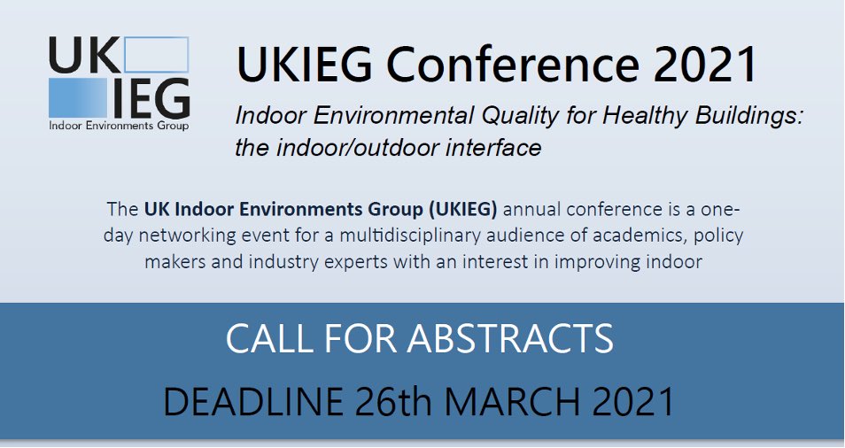 theUKIEG's tweet photo. Abstract deadline for UKIEG 2021 Conference is tomorrow (26th March) - see https://t.co/xDvEKnwwR3 https://t.co/O9JbbZqMz0