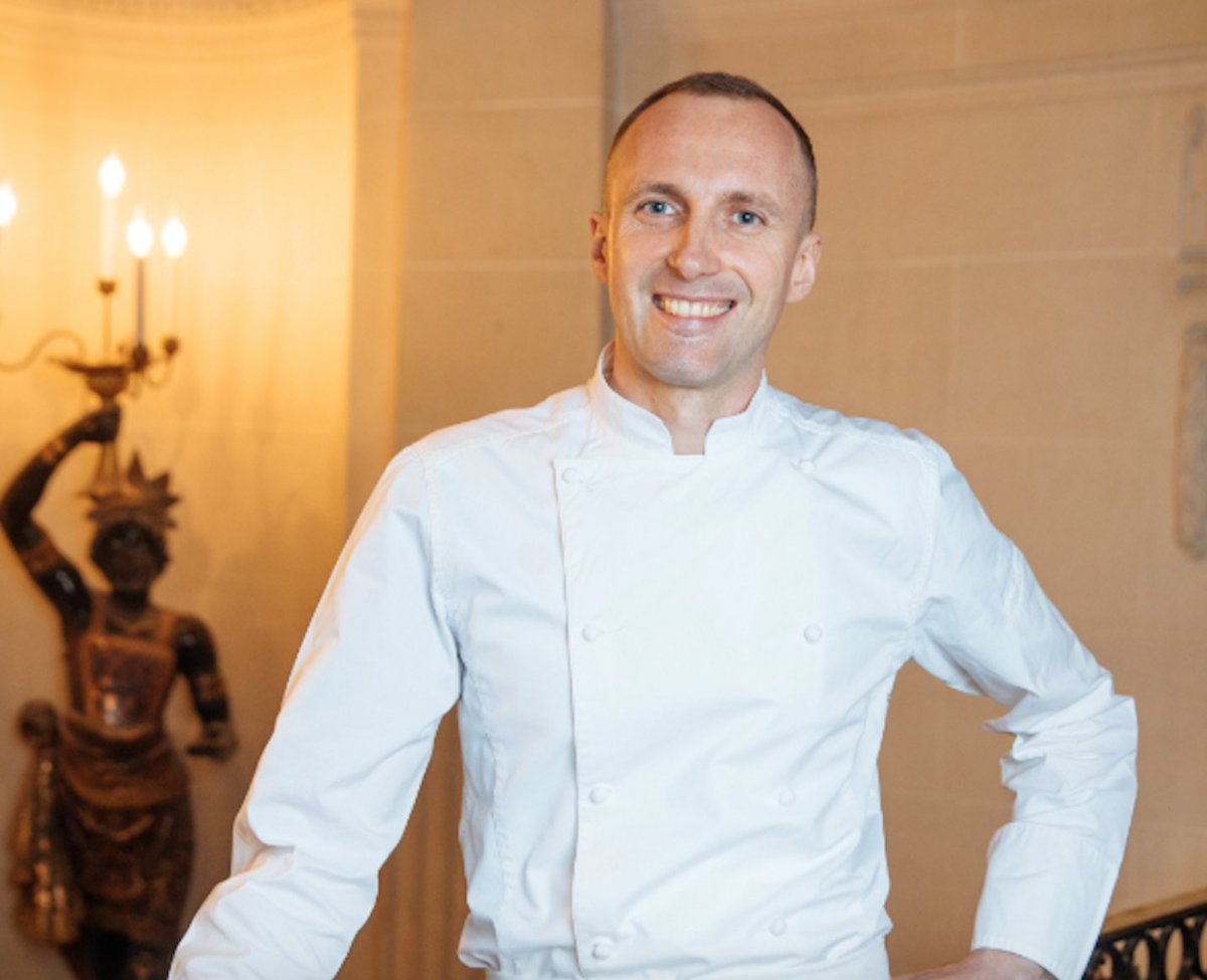 Giuliano Sperandio, nouveau chef des cuisines du Taillevent. atabula.com/2021/03/25/giu…