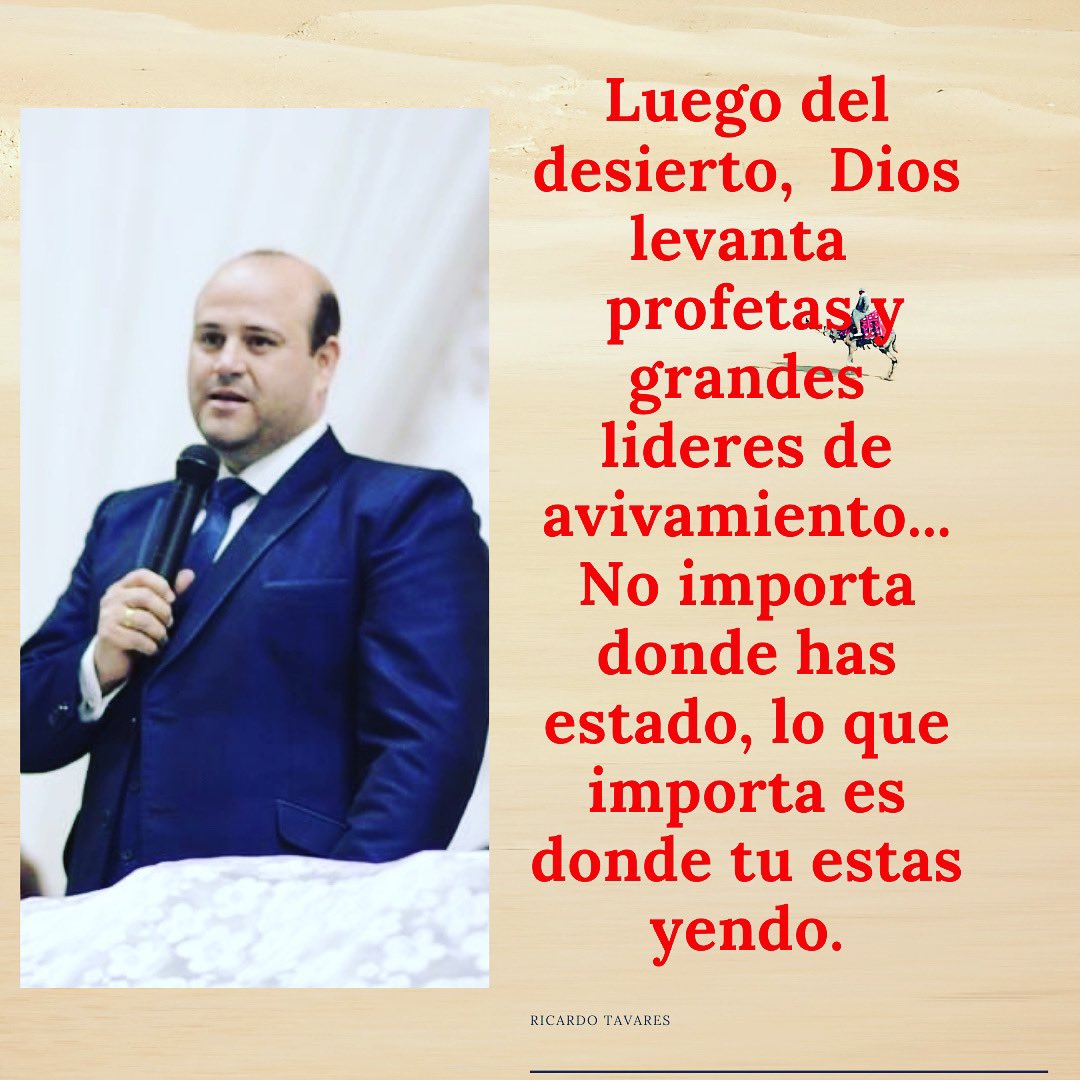 Estamos de camino a la TIERRA PROMETIDA, lo importante no es donde estamos hoy, lo que importa es donde vamos estar en el futuro. Adelante, lo mejor está por venir. 🙌🏻🙌🏻🙌🏻🙏🇧🇴