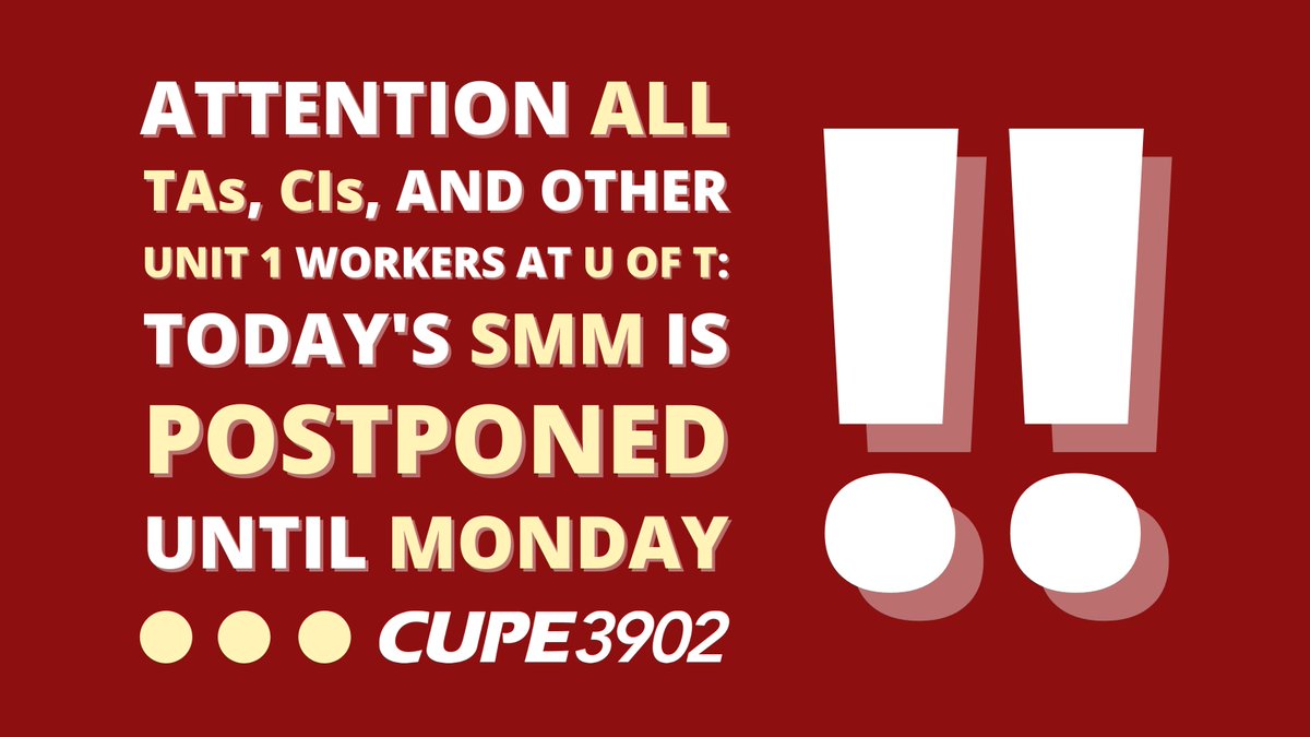 CUPE 3902 tweet media
