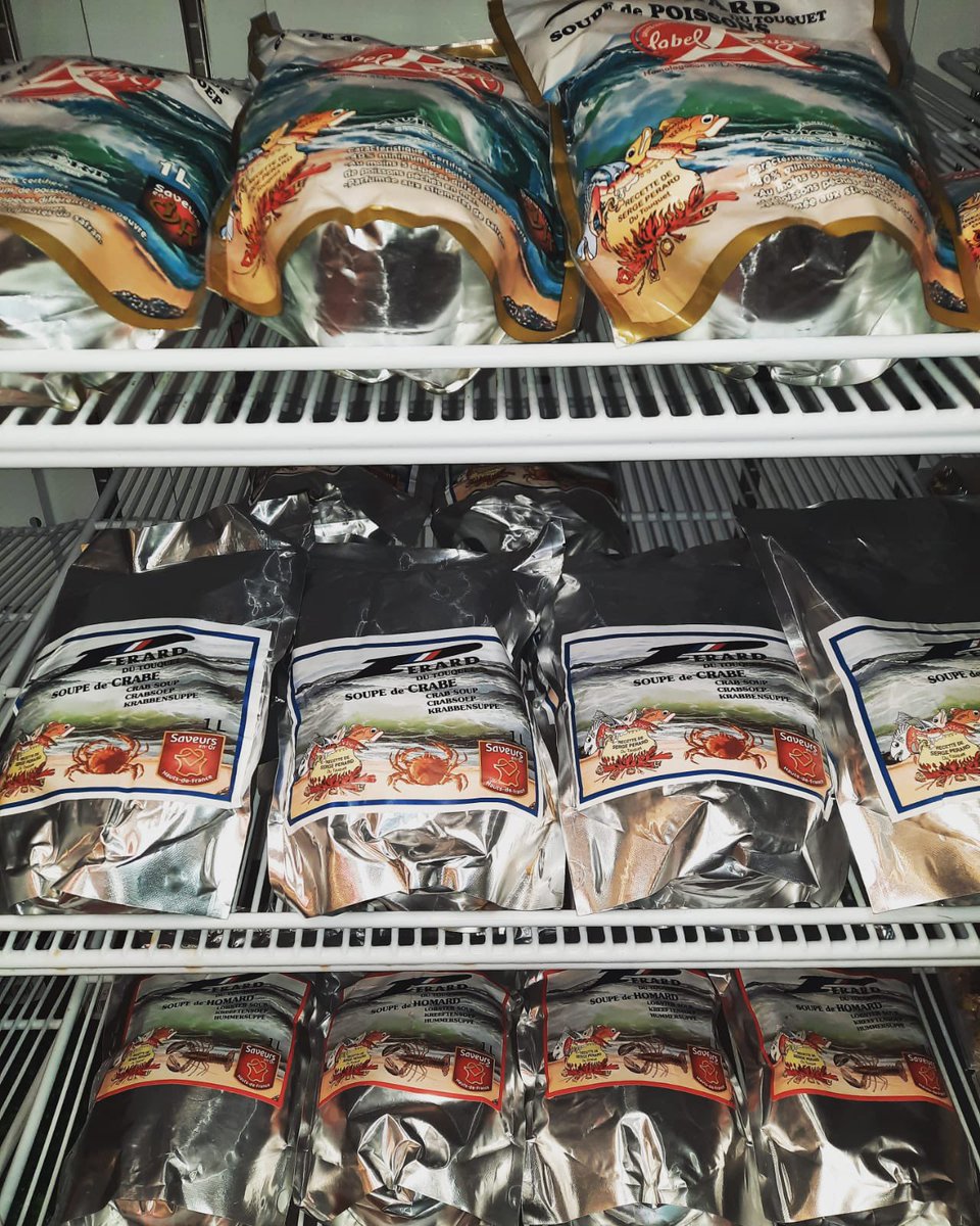 Label Rouge ( top quality ) range of soups